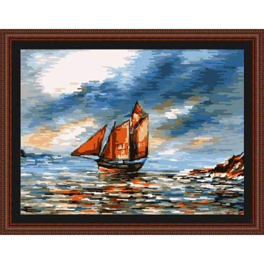 Diy Paint By Numbers Kits ZXE063 - NEEDLEWORK KITS