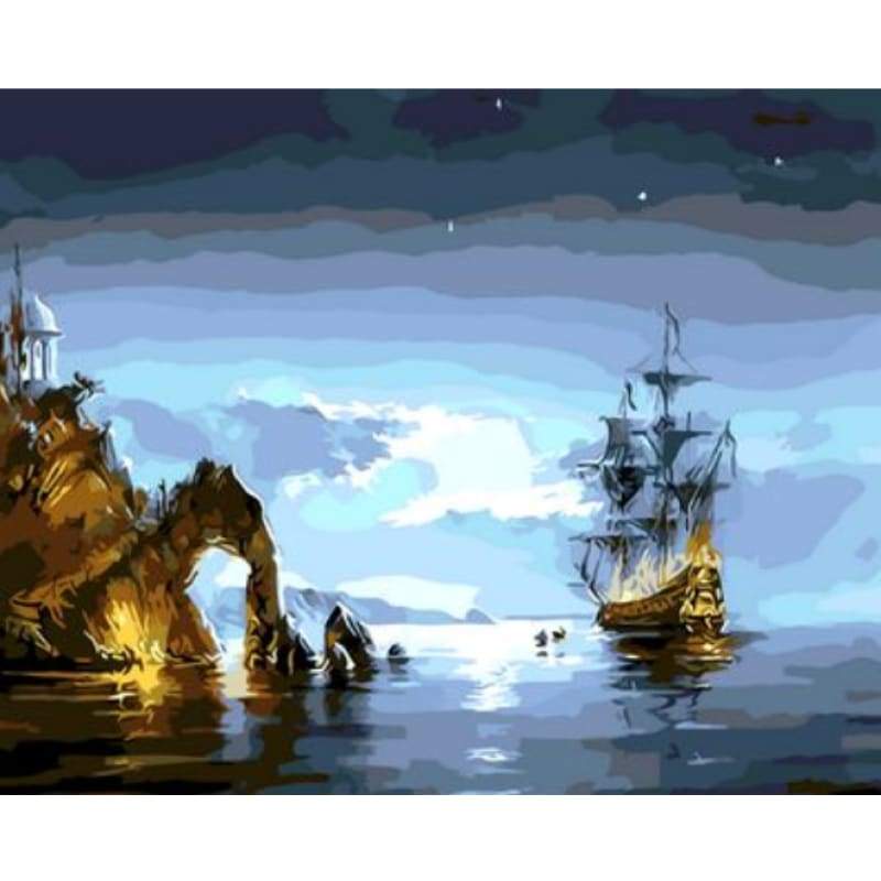 Diy Paint By Numbers Kits ZXQ360-23 - NEEDLEWORK KITS