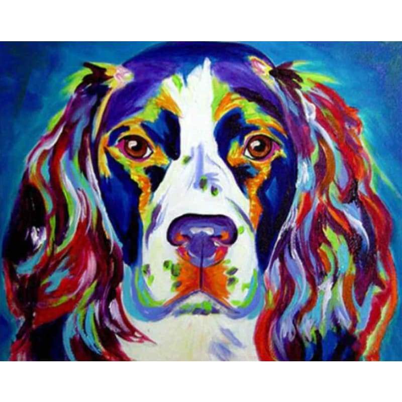 Dog Diy Paint By Numbers Kits PBN97829 - NEEDLEWORK KITS