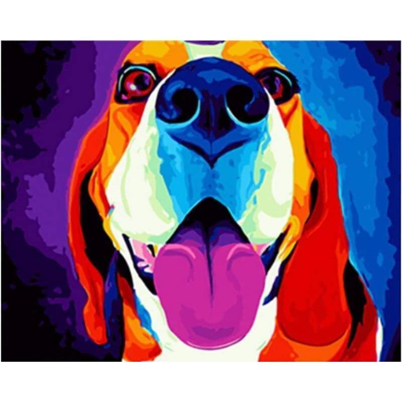 Dog Diy Paint By Numbers Kits PBN97830 - NEEDLEWORK KITS