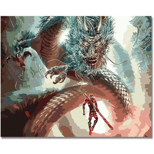 Dragon Diy Paint By Numbers Kits PBN95948 - NEEDLEWORK KITS