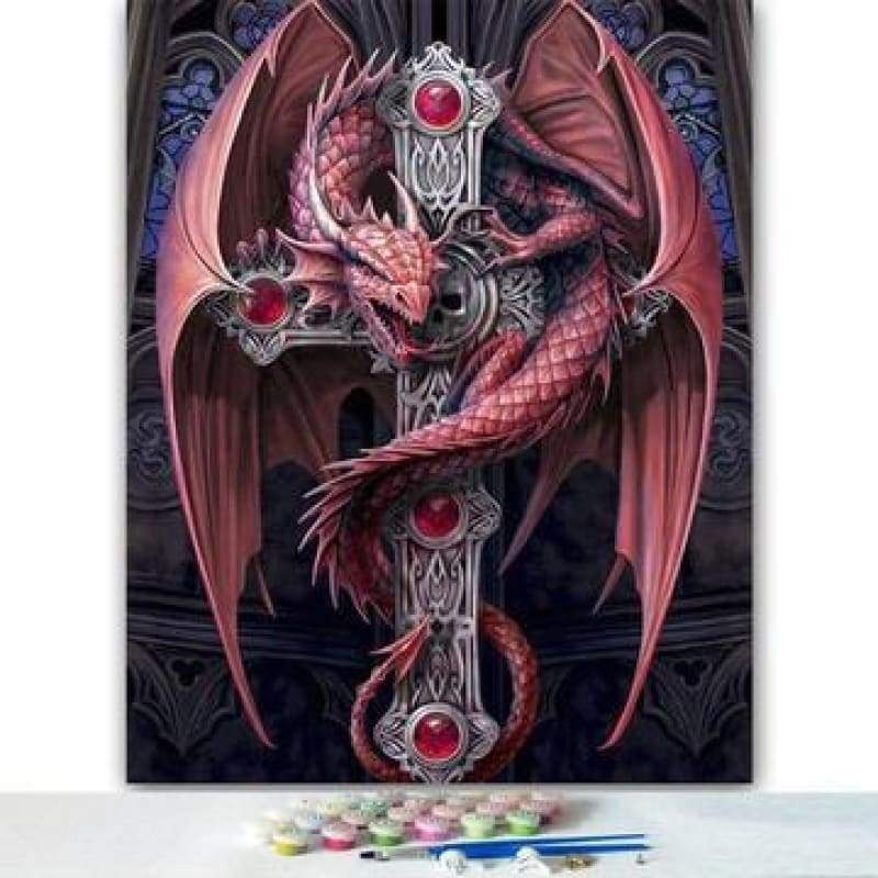 Dragon Diy Paint By Numbers Kits VM95321 - NEEDLEWORK KITS