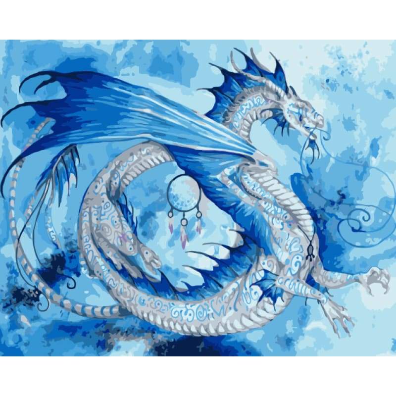 Dragon Diy Paint By Numbers Kits WM-1588 - NEEDLEWORK KITS