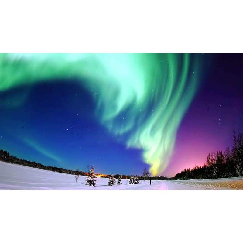 Full Drill - 5D DIY Diamond Painting Kits Dream Colored Aurora - NEEDLEWORK KITS