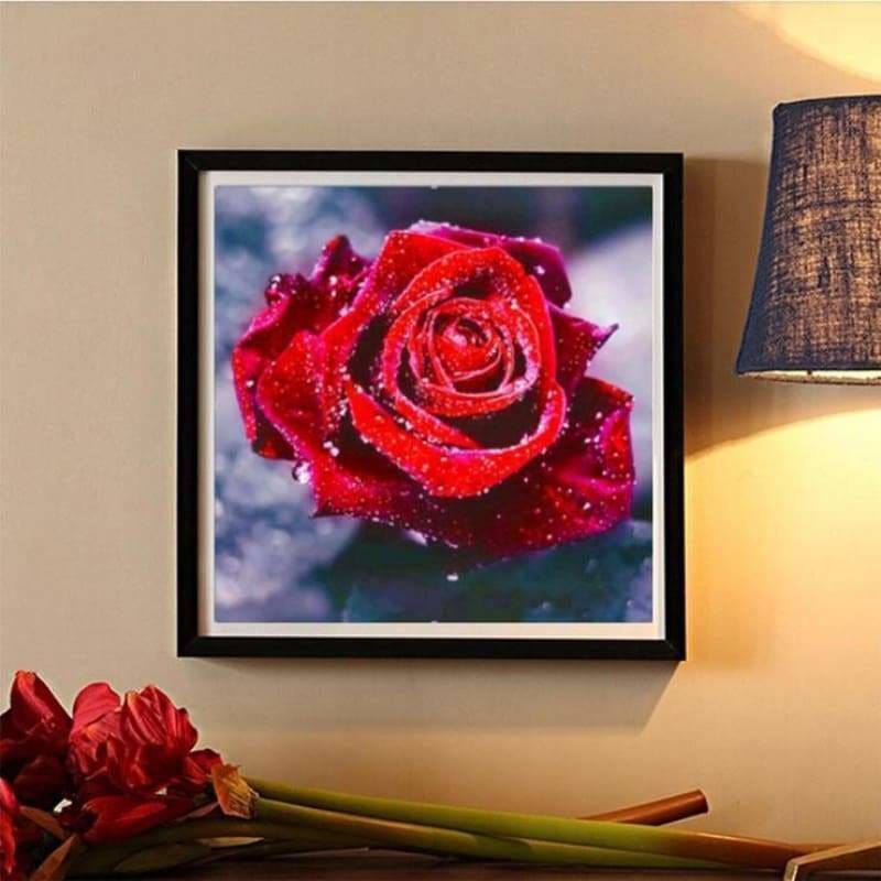 Dream Red Rose Full Drill - 5D Diy Diamond Painting Flowers 