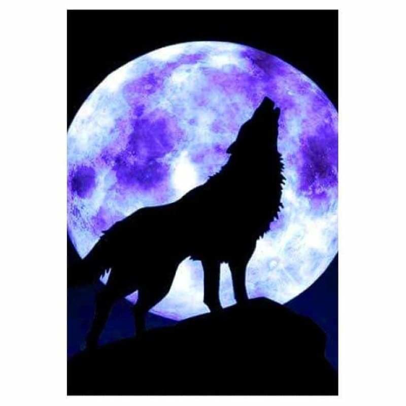 Dream Wolf Picture Full Drill - 5D Diy Diamond Painting Kits