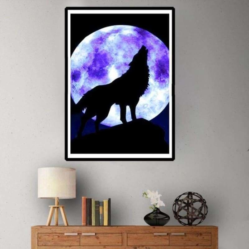 Dream Wolf Picture Full Drill - 5D Diy Diamond Painting Kits