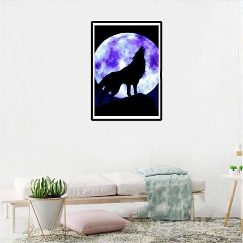 Dream Wolf Picture Full Drill - 5D Diy Diamond Painting Kits