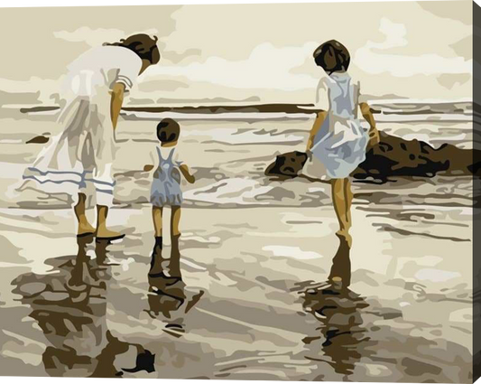 Family Diy Paint By Numbers Kits ZXB171-21