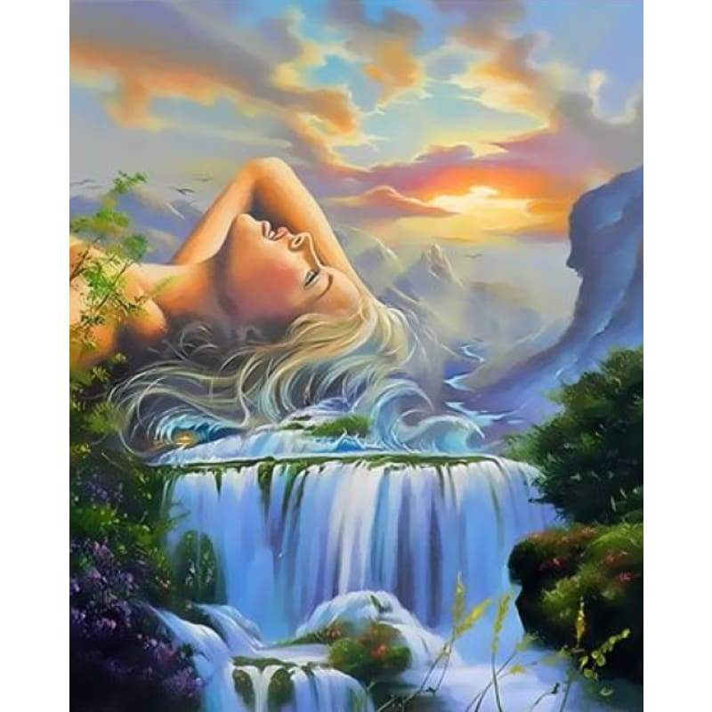 Fantasy Diy Paint By Numbers Kits ZXQ3836 - NEEDLEWORK KITS