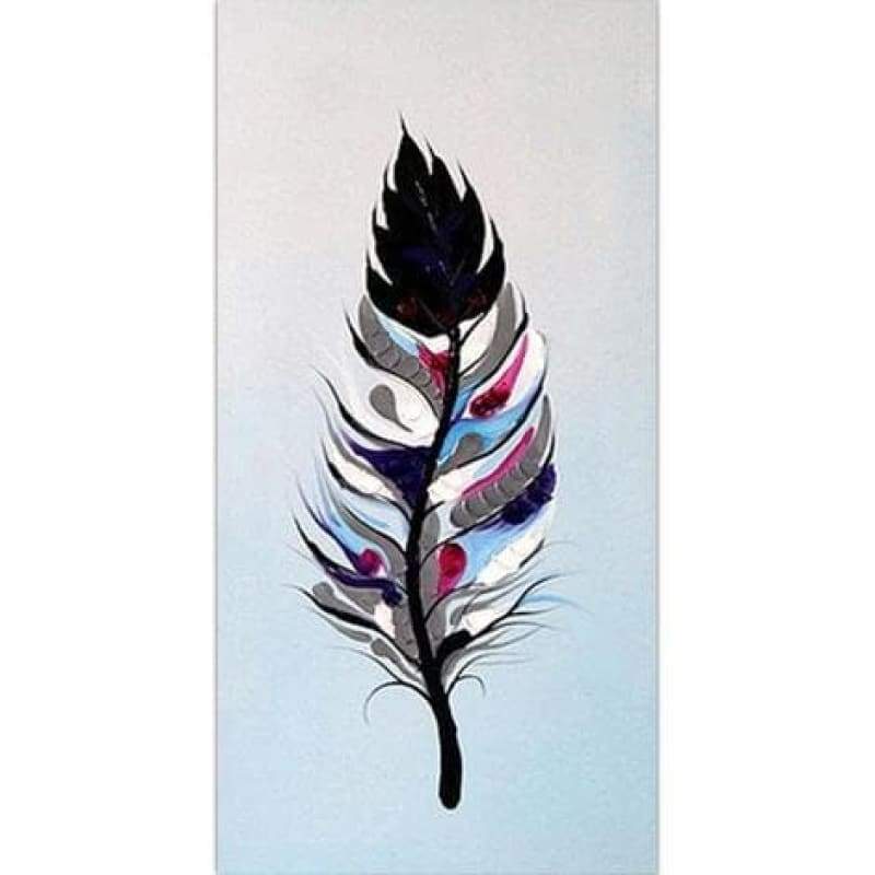 Feather Diy Paint By Numbers Kits PBN30145 - NEEDLEWORK KITS
