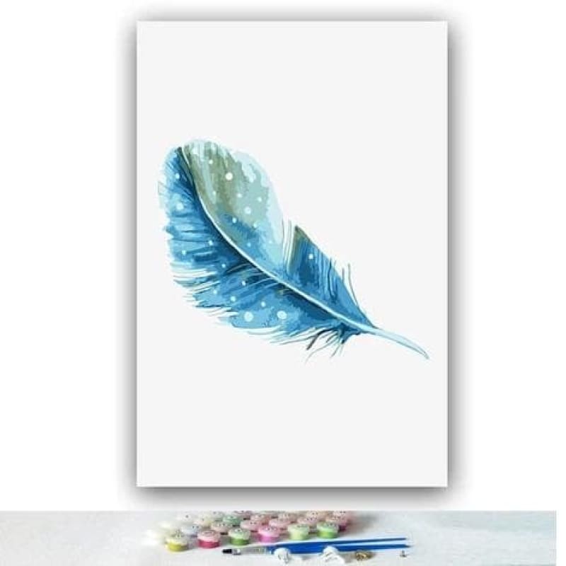 Feather Diy Paint By Numbers Kits PBN97961 - NEEDLEWORK KITS