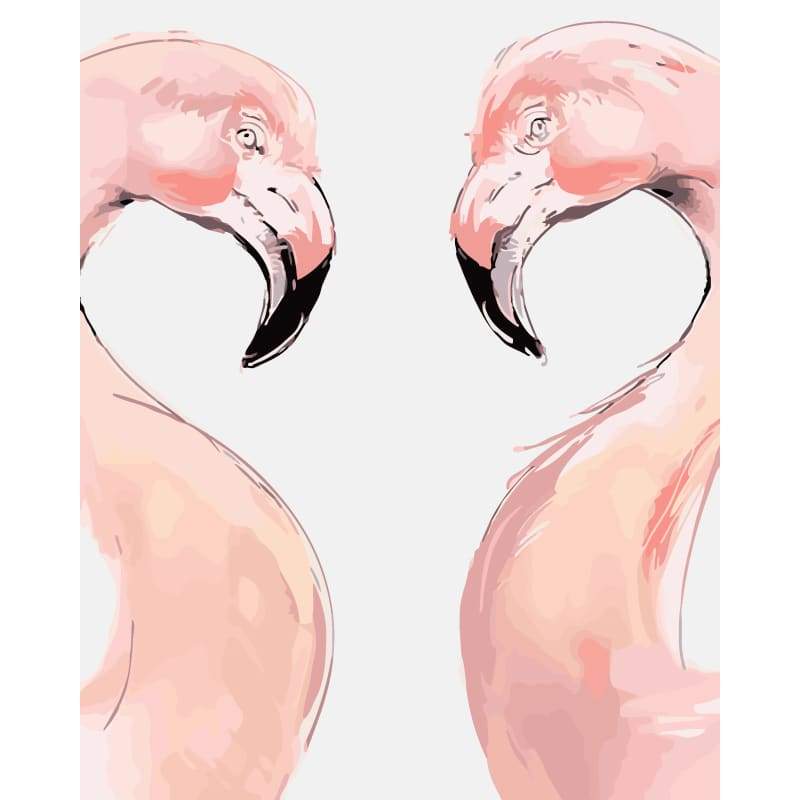 Flamingo Diy Paint By Numbers Kits PBN92418 - NEEDLEWORK KITS