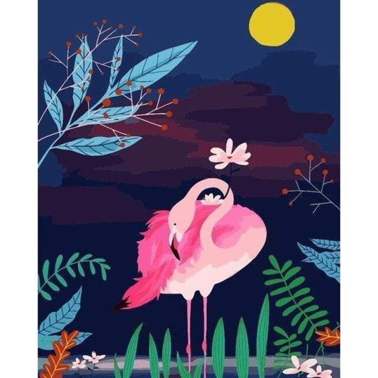 Flamingo Diy Paint By Numbers Kits VM97945 - NEEDLEWORK KITS