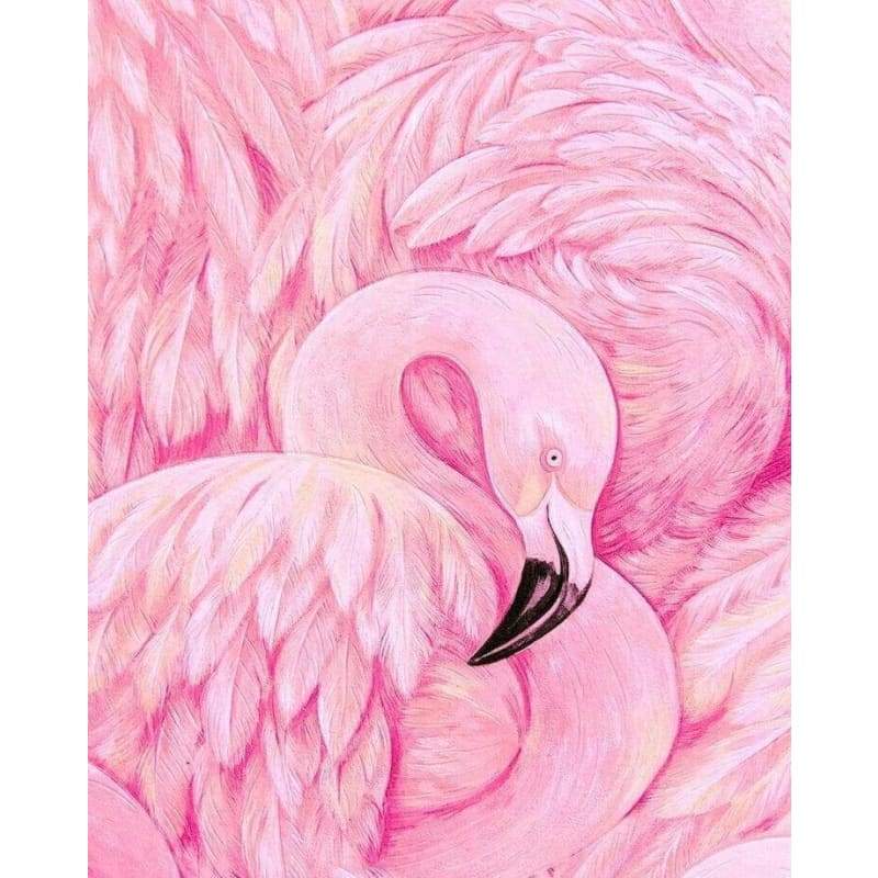 Flamingos Diy Paint By Numbers Kits PBN90282 - NEEDLEWORK KITS