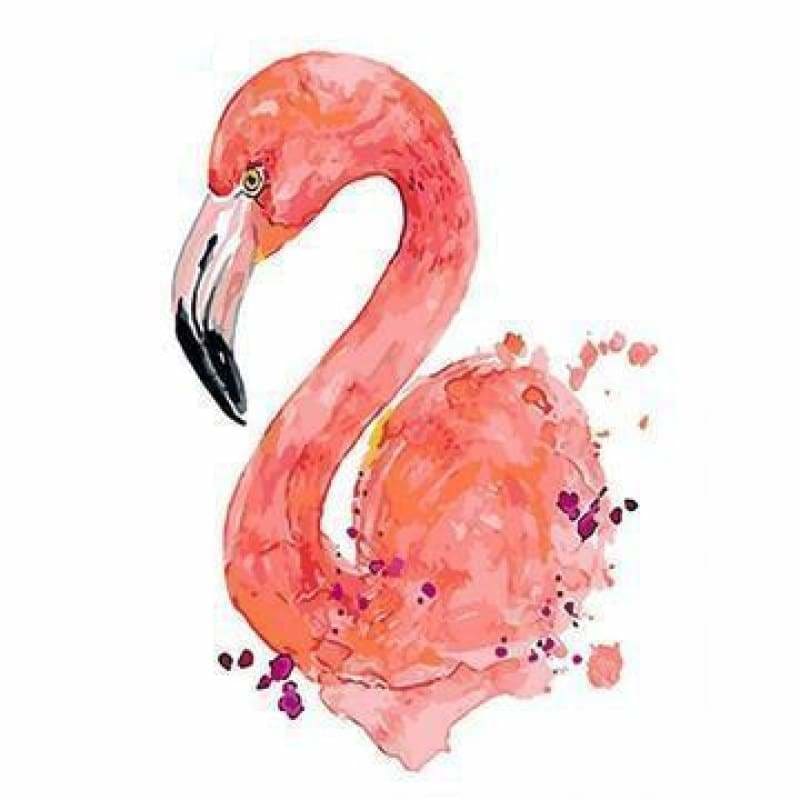 Flamingos Diy Paint By Numbers Kits PBN90814 - NEEDLEWORK KITS
