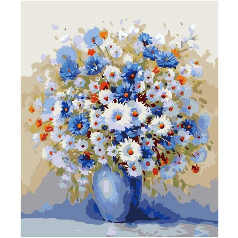 Flower Diy Paint By Numbers Kits VM95716 - NEEDLEWORK KITS