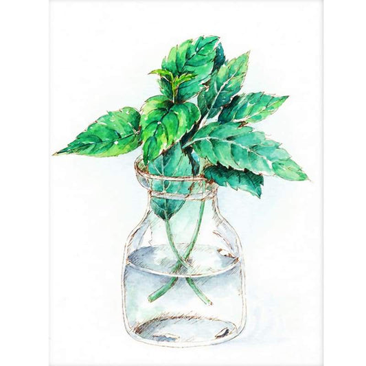 Flower Diy Paint By Numbers Kits WM-108 - NEEDLEWORK KITS