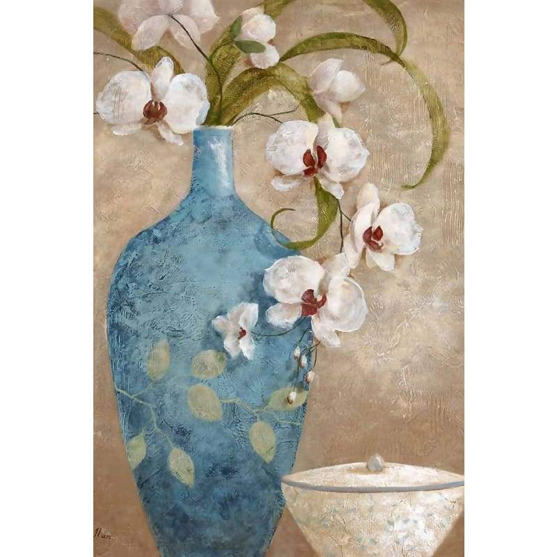 Flower In Vase Diy Paint By Numbers Kits VM92844 - NEEDLEWORK KITS
