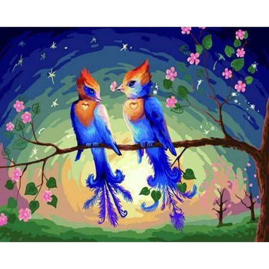Flying Animal Bird Diy Paint By Numbers Kits ZXB312 - NEEDLEWORK KITS