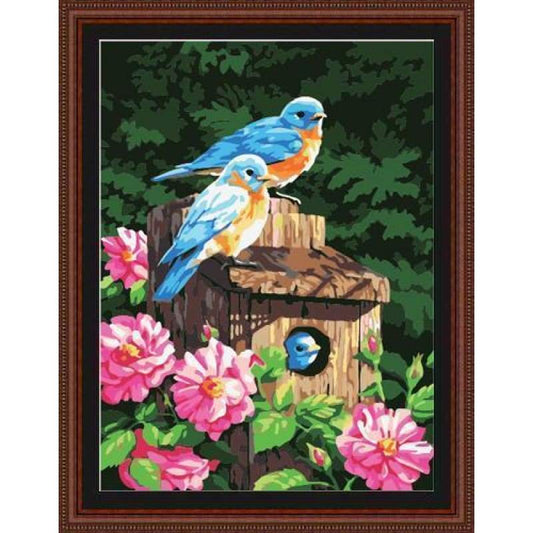 Flying Animal Bird Diy Paint By Numbers Kits ZXE108 - NEEDLEWORK KITS