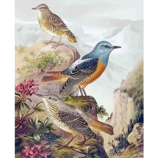 Flying Animal Bird Diy Paint By Numbers Kits ZXQ2681 - NEEDLEWORK KITS