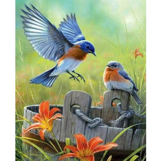 Flying Animal Bird Diy Paint By Numbers Kits ZXQ3765 - NEEDLEWORK KITS