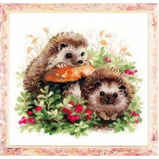 Full Drill - 5D Diamond Painting Kits Cartoon Cute Hedgehogs