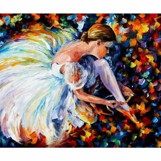 Full Drill - 5D Diamond Painting Kits Colored Drawing Dancer