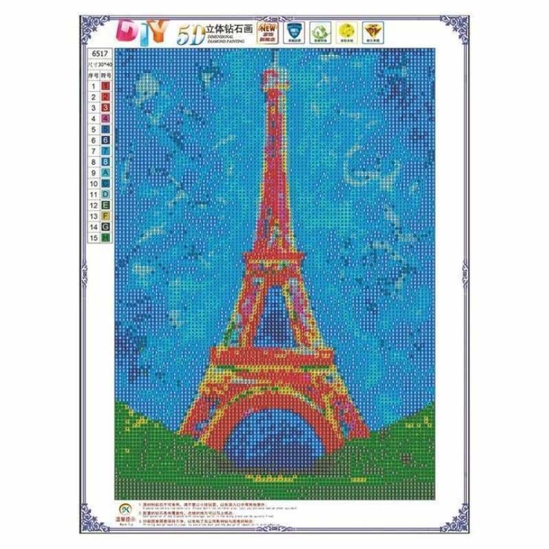Full Drill - 5D Diamond Painting Kits Colored Drawing 