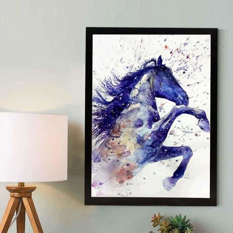 Full Drill - 5D Diamond Painting Kits Ink Painting Horse - 3