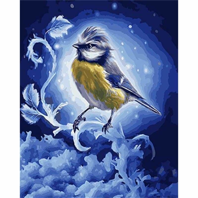 Full Drill - 5D Diamond Painting Kits Visional Starry Bird -