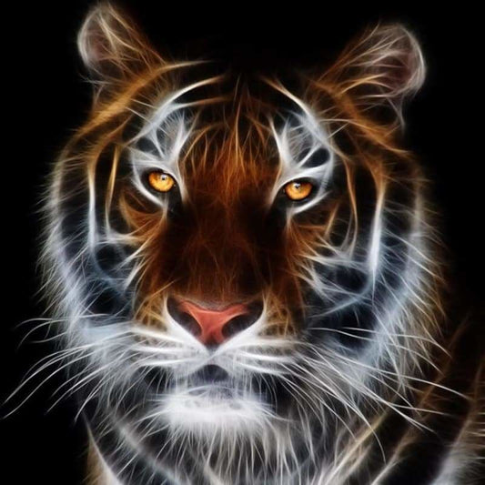 Full Drill - 5D DIY Diamond Painting Animal Tiger Embroidery