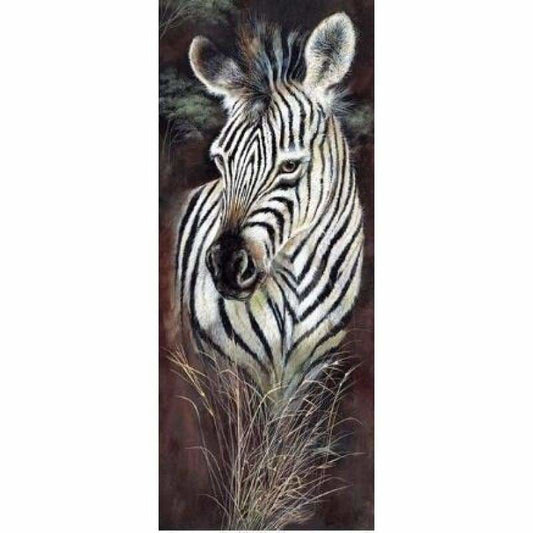 Full Drill - 5D DIY Diamond Painting Kits Animal Cool Zebra