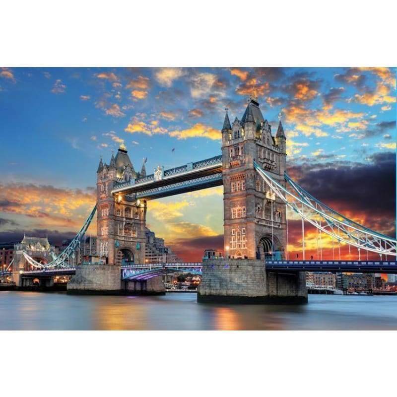 Full Drill - 5D DIY Diamond Painting Kits Beautiful London 