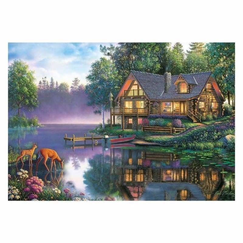 Full Drill - 5D DIY Diamond Painting Kits Cartoon Beautiful 