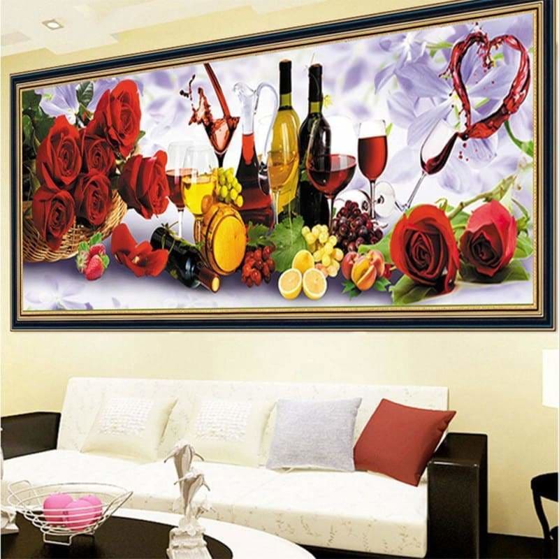 Full Drill - 5D DIY Diamond Painting Kits Cartoon Colorful 