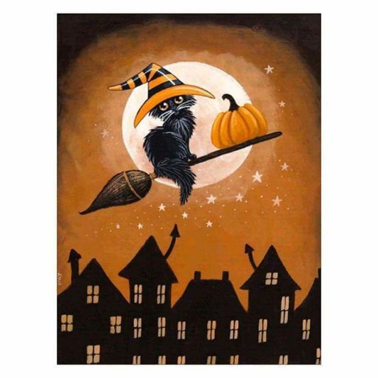 Full Drill - 5D DIY Diamond Painting Kits Cartoon Halloween