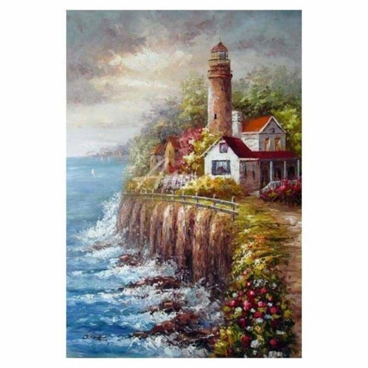 Full Drill - 5D DIY Diamond Painting Kits Cartoon Landscape