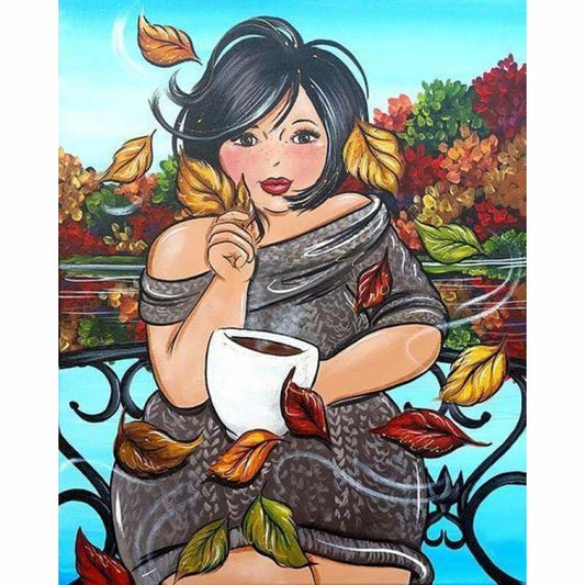Full Drill - 5D DIY Diamond Painting Kits Cartoon Sexy Fat