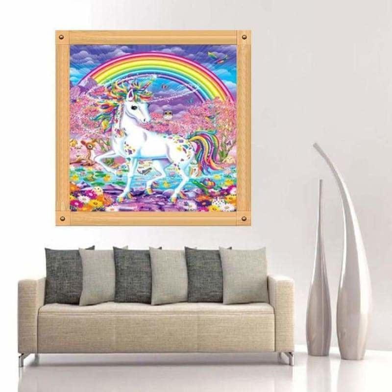 Full Drill - 5D DIY Diamond Painting Kits Cartoon Unicorn 