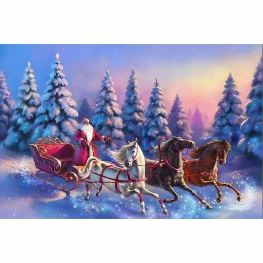 Full Drill - 5D DIY Diamond Painting Kits Cartoon Winter