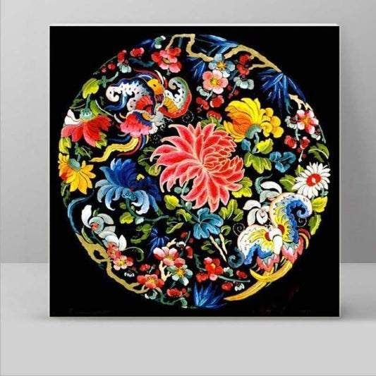 Full Drill - 5D DIY Diamond Painting Kits Circle Colorful