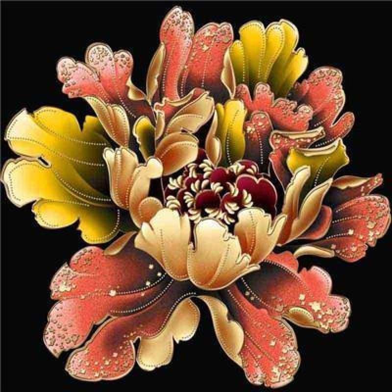 Full Drill - 5D DIY Diamond Painting Kits Colorful Flower