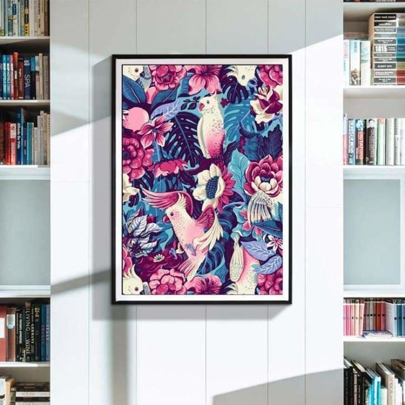 Full Drill - 5D DIY Diamond Painting Kits Colorful Flowers 