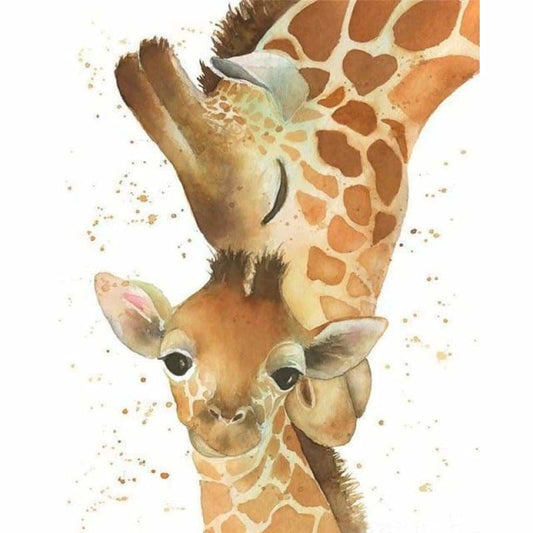 Full Drill - 5D DIY Diamond Painting Kits Cute Giraffe