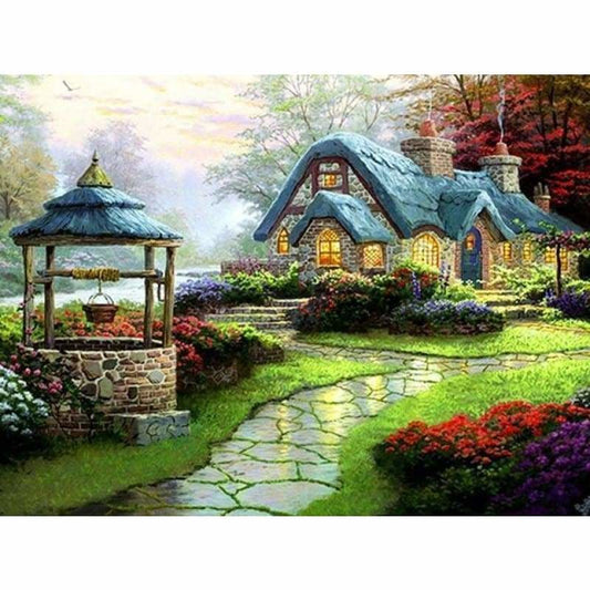 Full Drill - 5D DIY Diamond Painting Kits Dream Landscape 