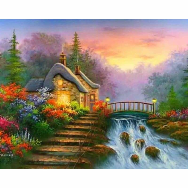 Full Drill - 5D DIY Diamond Painting Kits Dream Landscape 