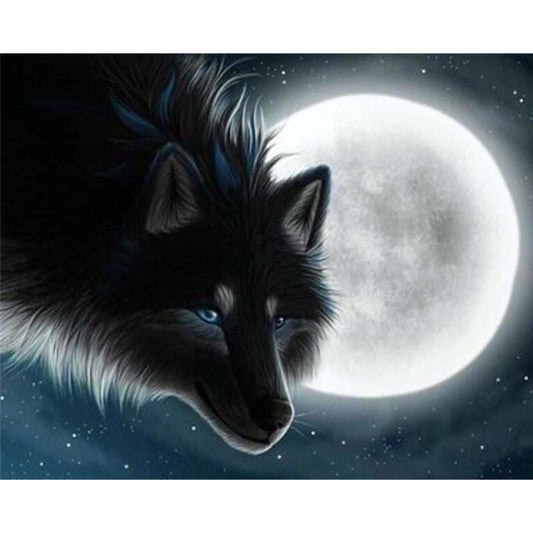 Full Drill - 5D DIY Diamond Painting Kits Dream Moon Cool