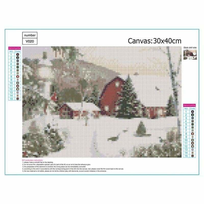 Full Drill - 5D DIY Diamond Painting Kits Dream Winter 